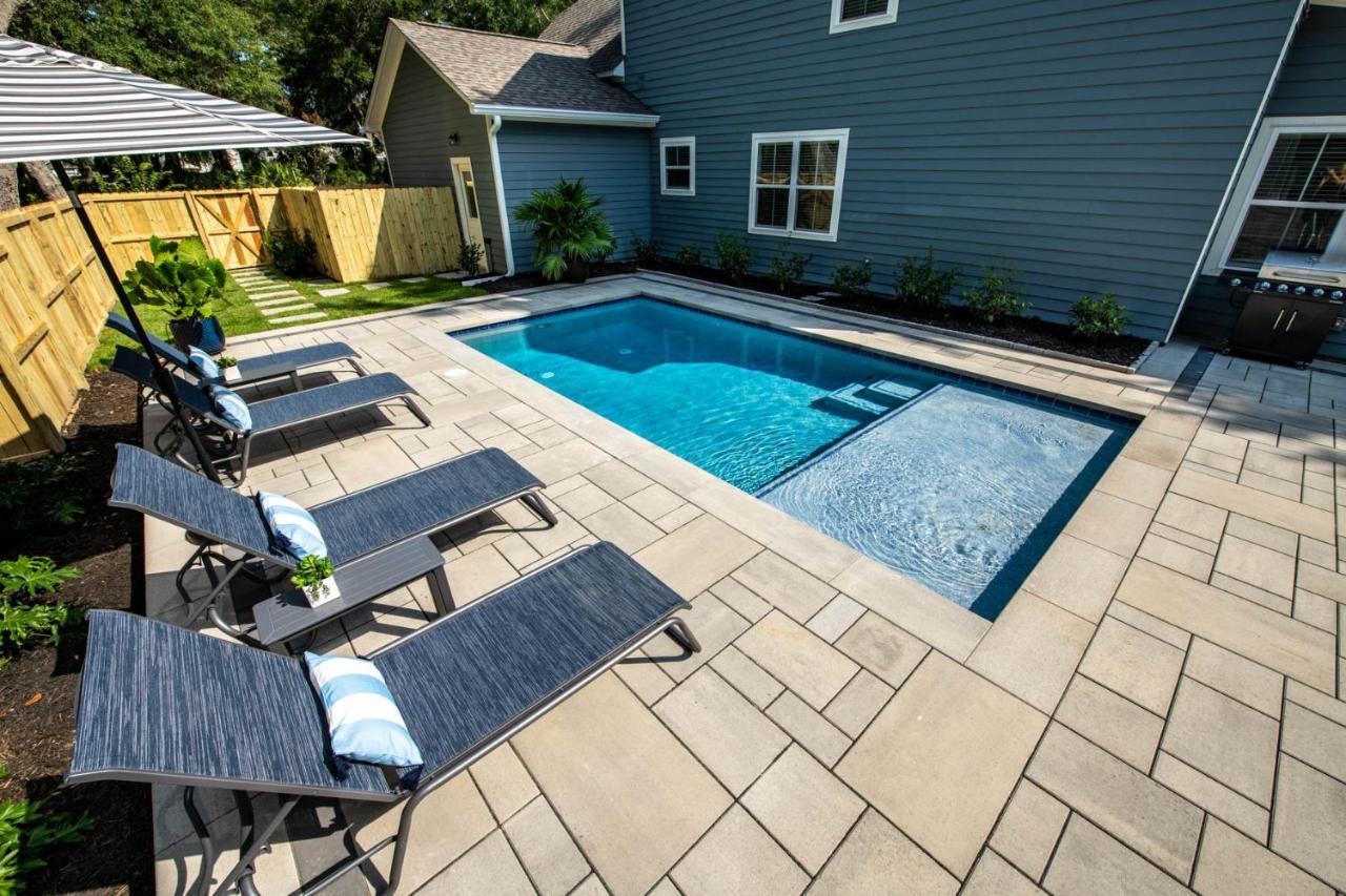 Luxury Beach House W/ Backyard Oasis. Heated Pool. Hilton Head Island Exterior photo